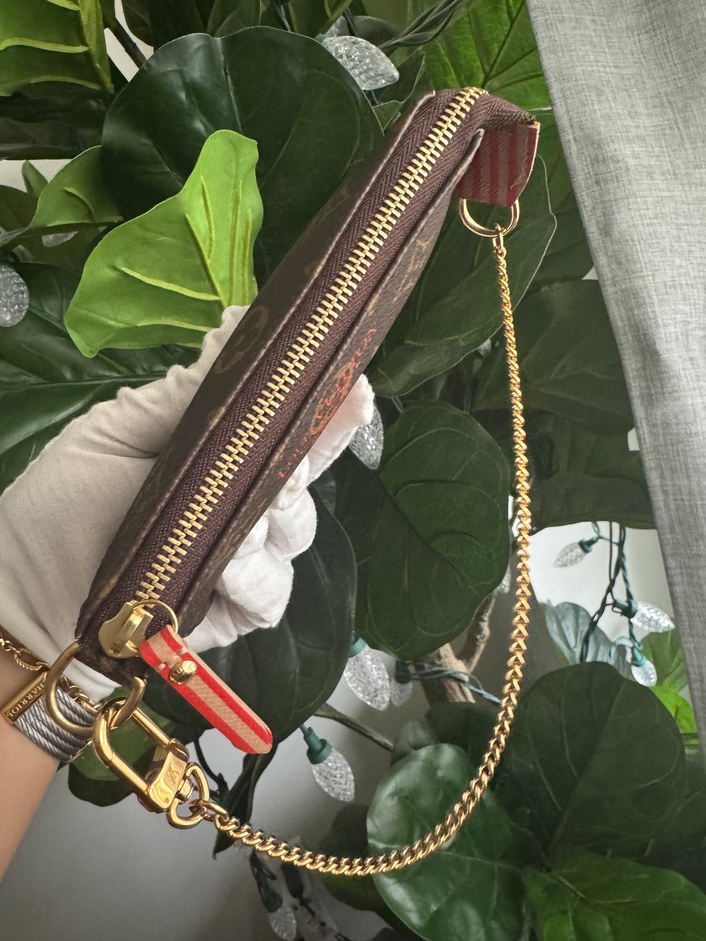 LOUIS VUITTON BAGS AND TRUNKS MINI POCHETTE