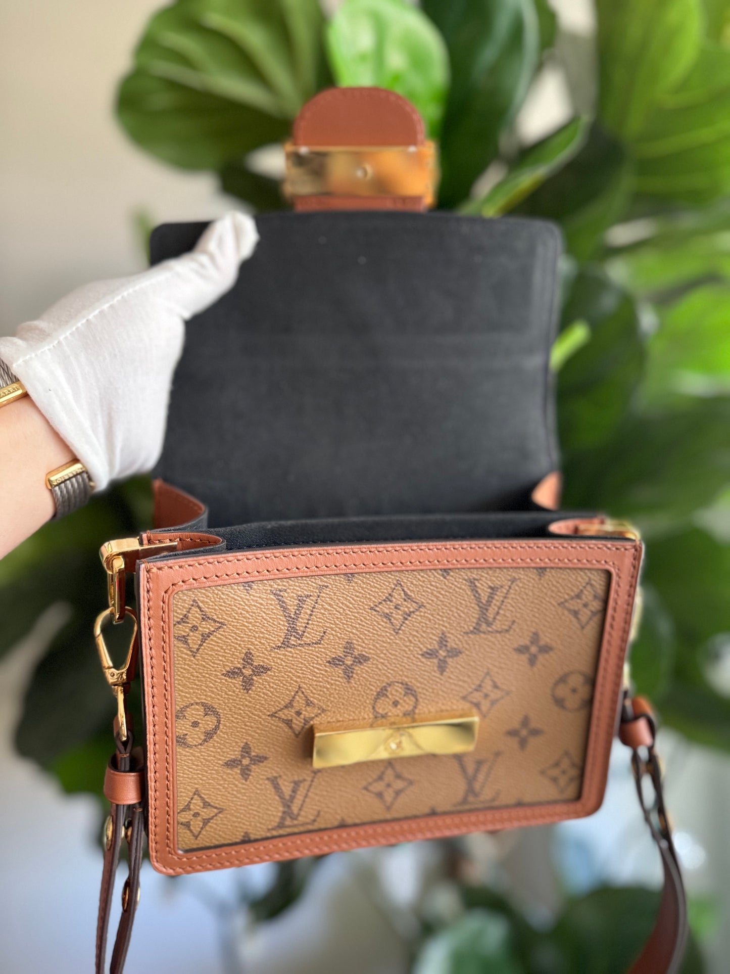LOUIS VUITTON MINI DAUPHINE CROSSBODY / SHOULDER Bag