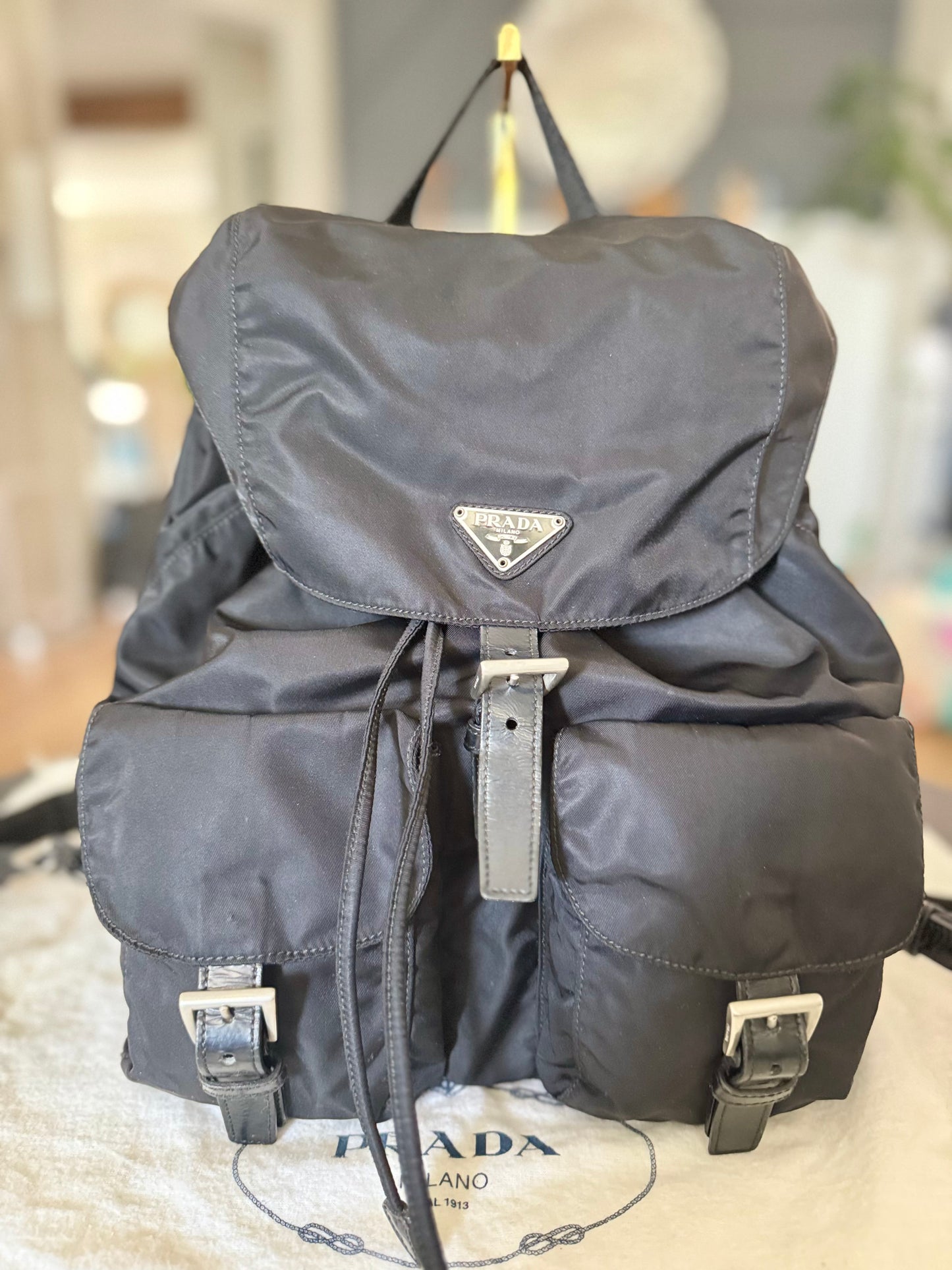 Prada Vintage Tessuto Nylon Backpack