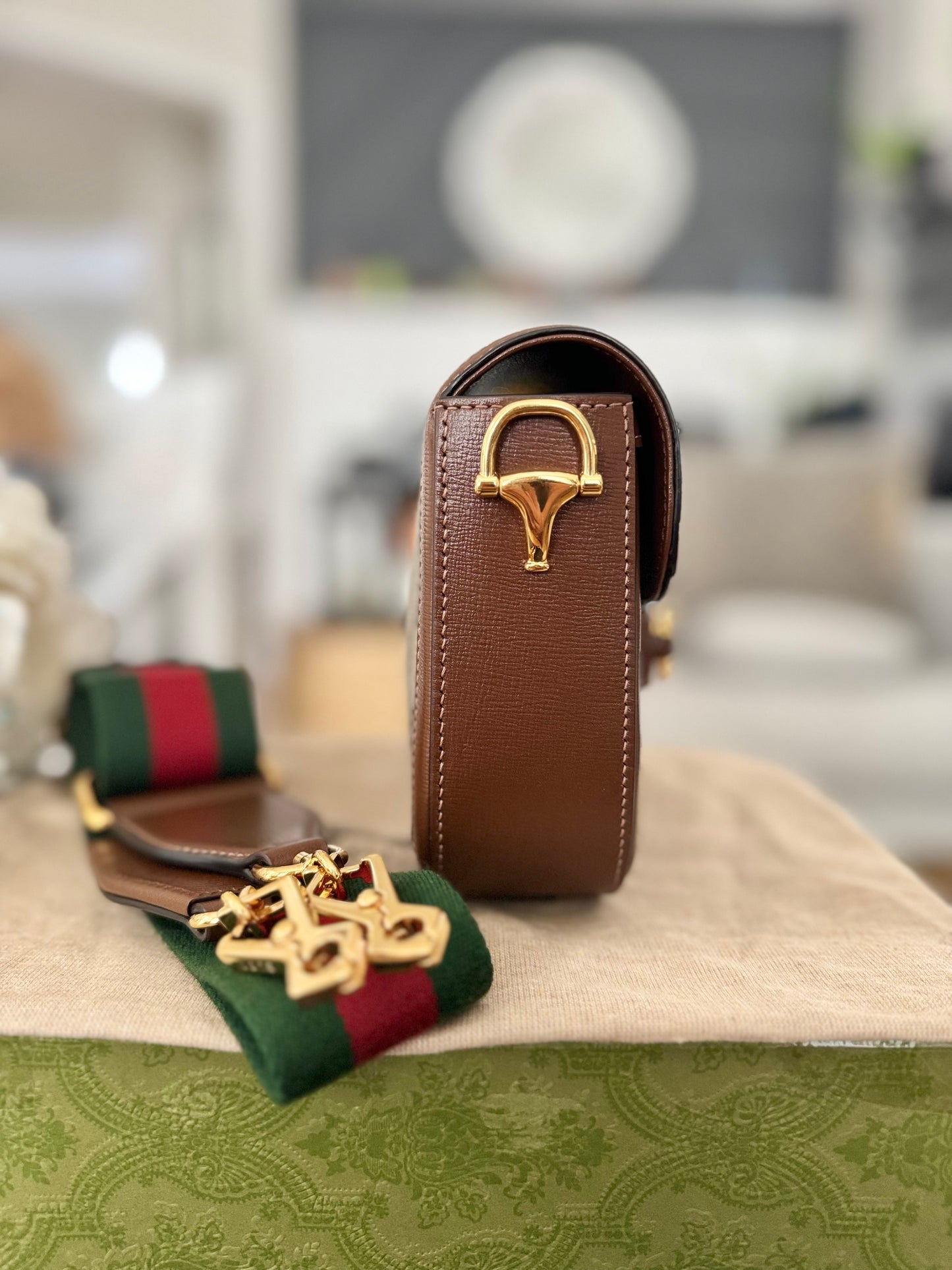 GUCCI HORSEBIT 1955 SMALL CROSSBIDY BAG