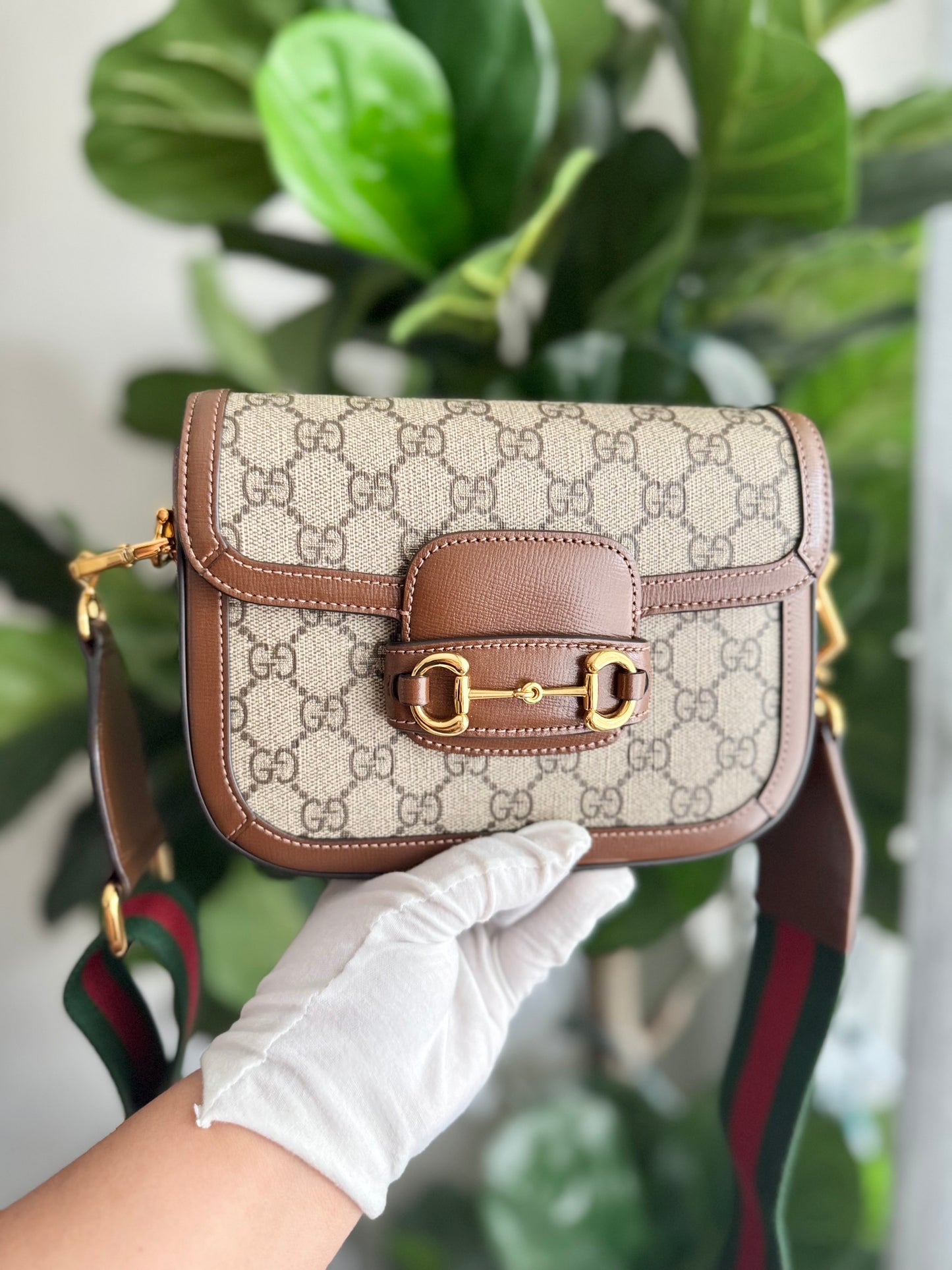 GUCCI HORSEBIT 1955 SMALL CROSSBIDY BAG
