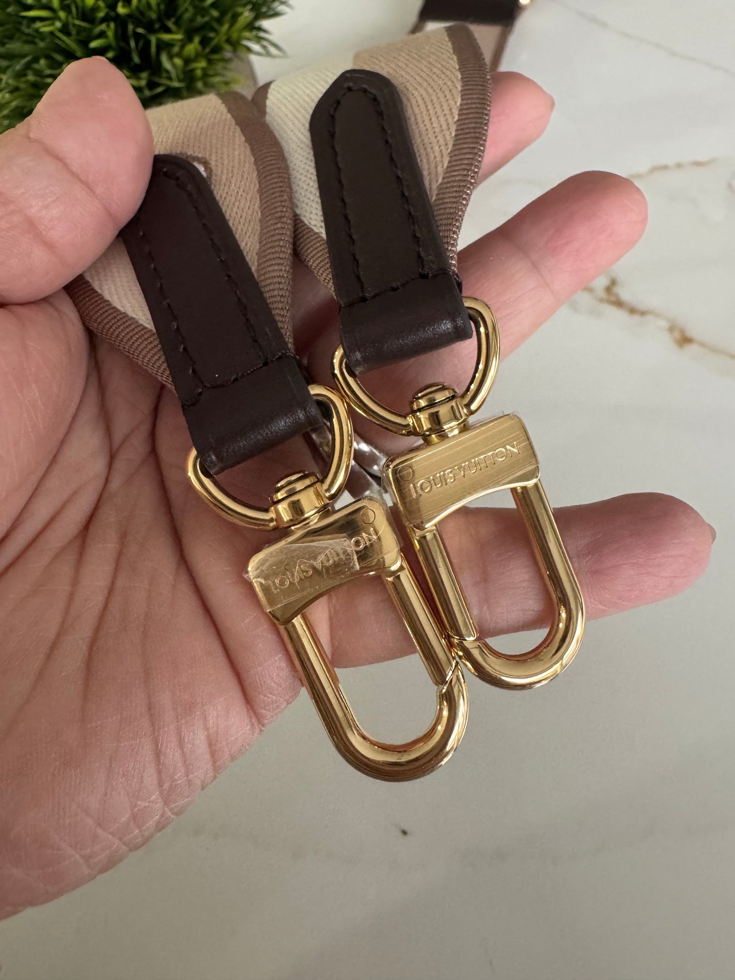 LOUIS VUITTON ADJUSTABLE SPEEDY 20 BANDOULIERE JACQUARD STRAP