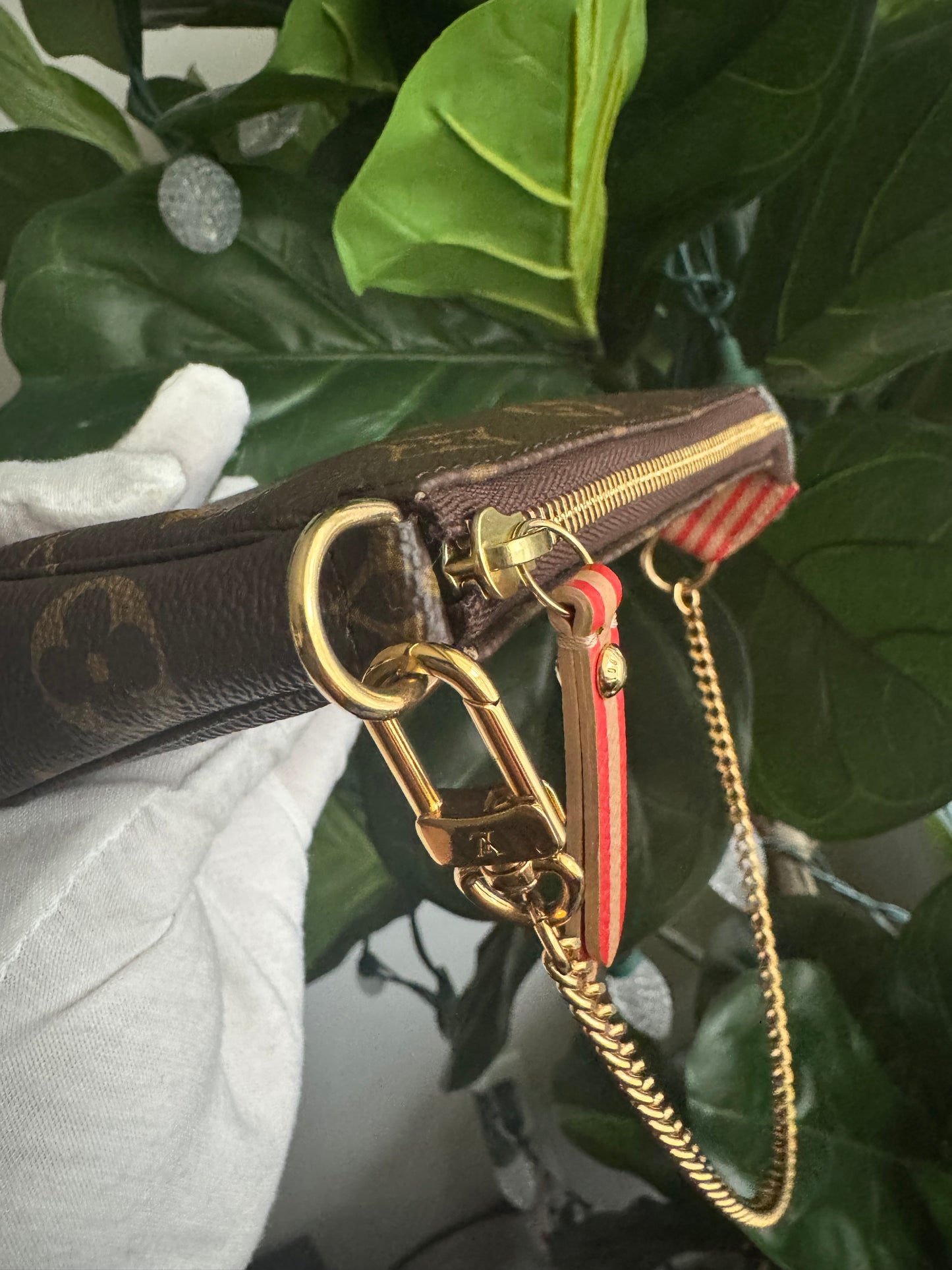LOUIS VUITTON BAGS AND TRUNKS MINI POCHETTE