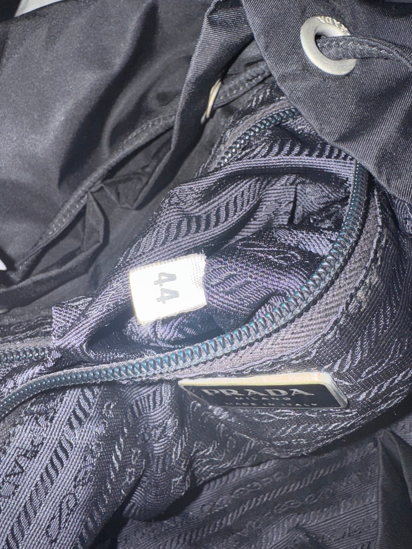 Prada Vintage Tessuto Nylon Backpack