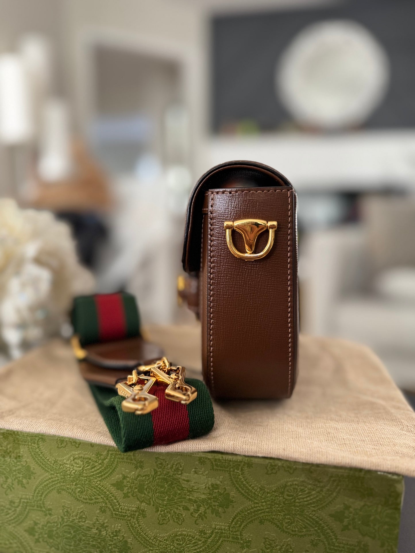 GUCCI HORSEBIT 1955 SMALL CROSSBIDY BAG