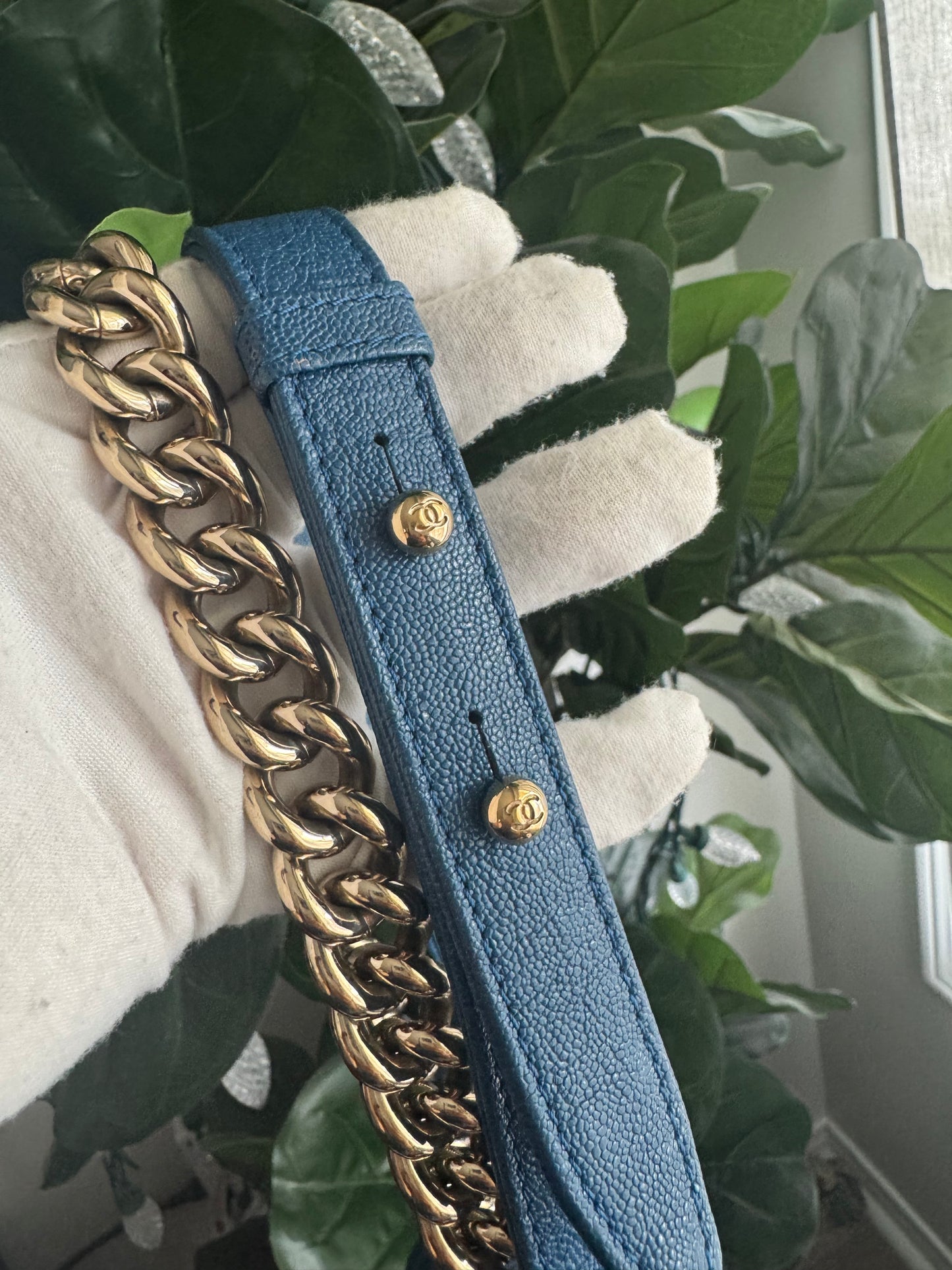 Chanel Le Boy Small in Caviar Leather