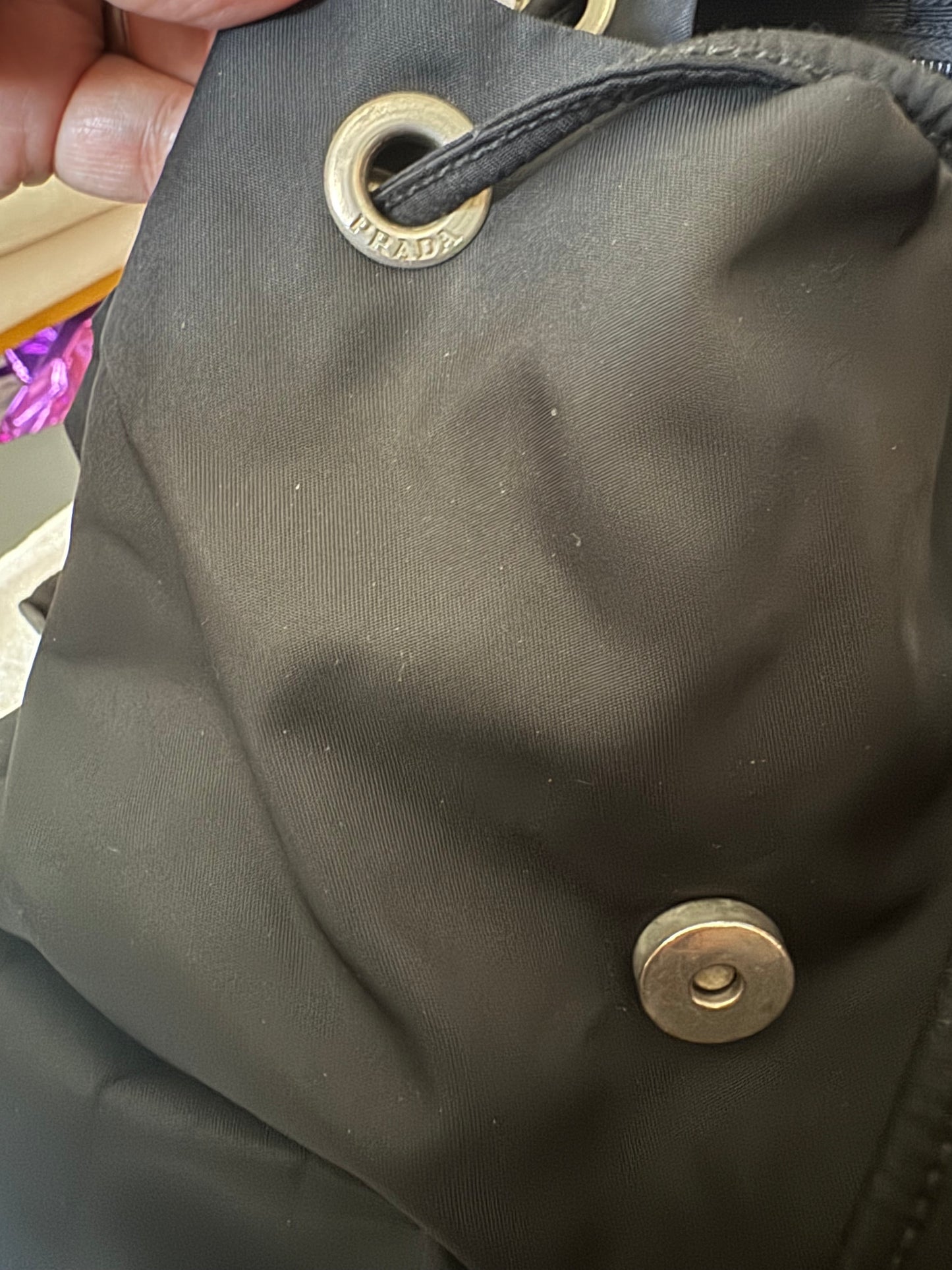 Prada Vintage Tessuto Nylon Backpack