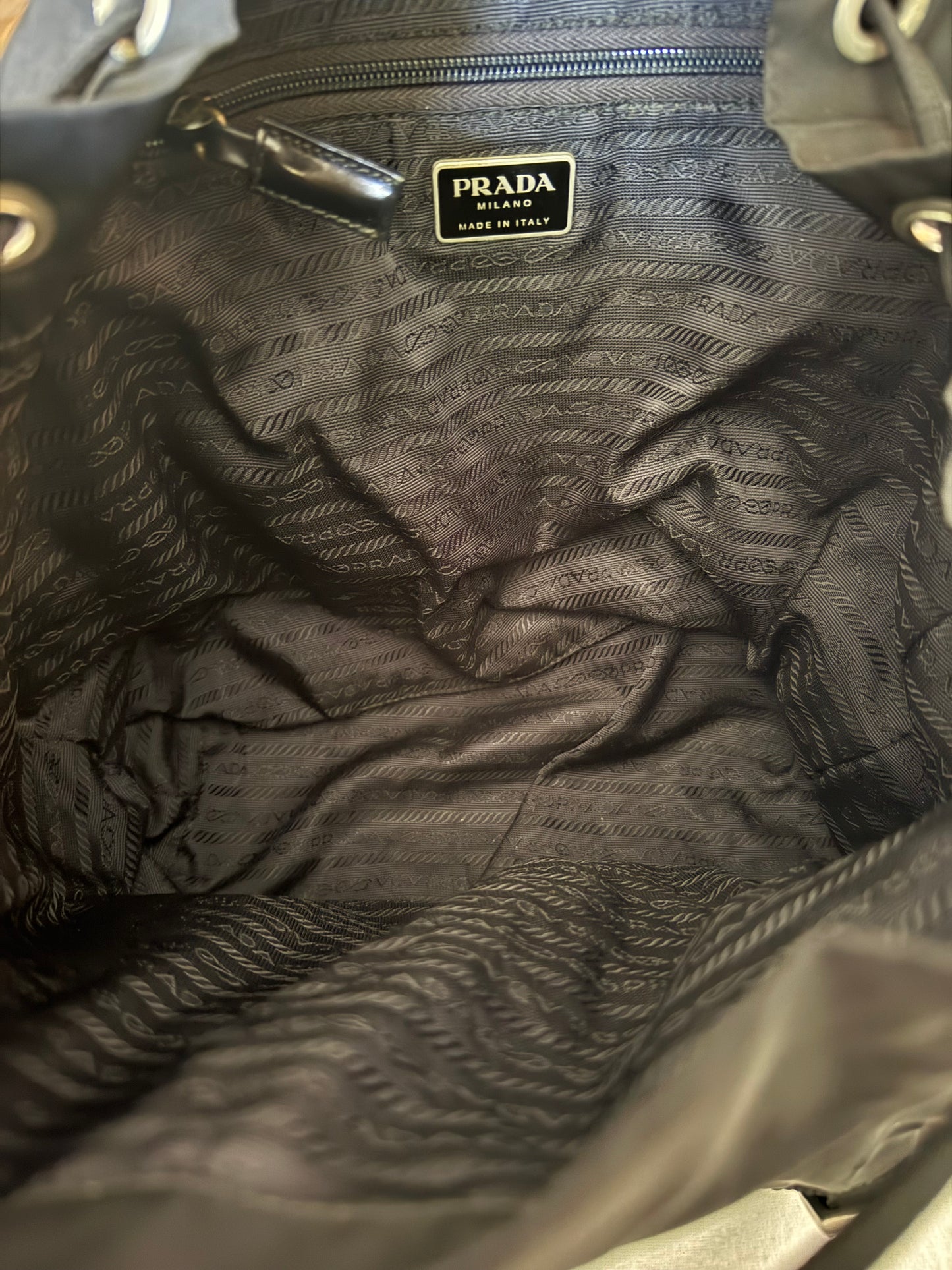 Prada Vintage Tessuto Nylon Backpack