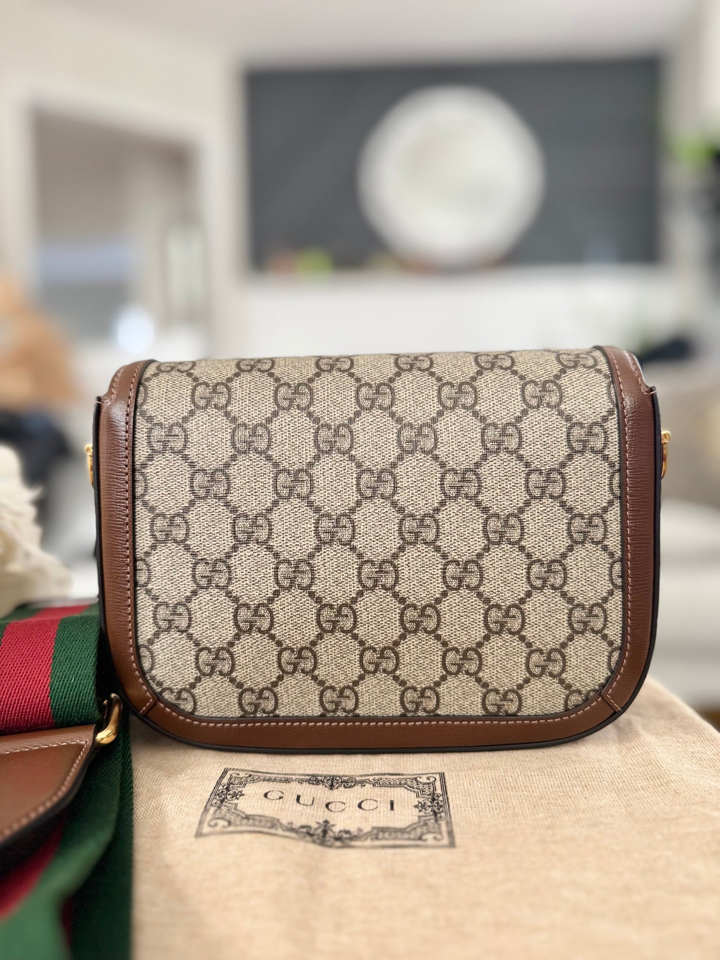 GUCCI HORSEBIT 1955 SMALL CROSSBIDY BAG