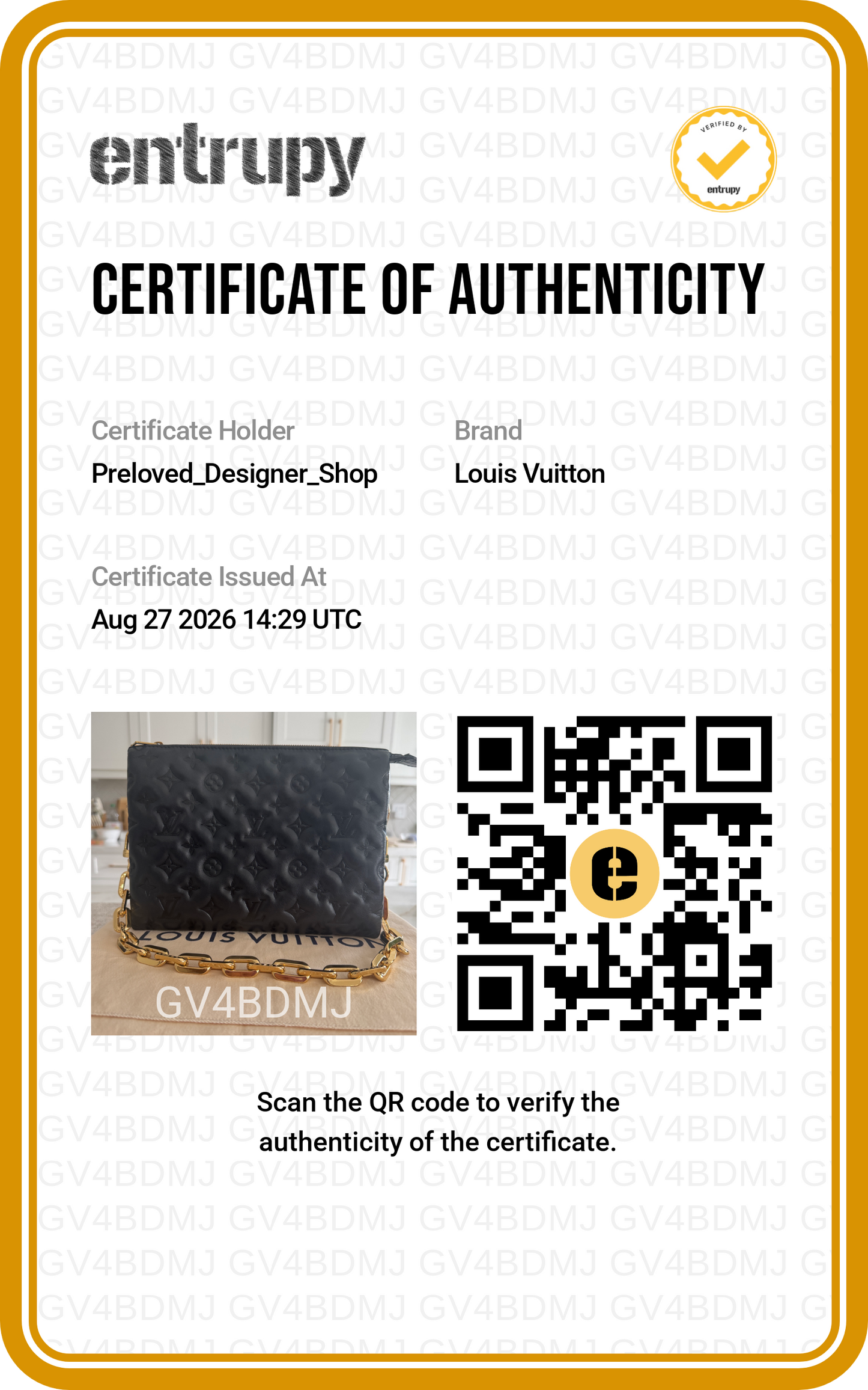 Louis Vuitton Coussin PM