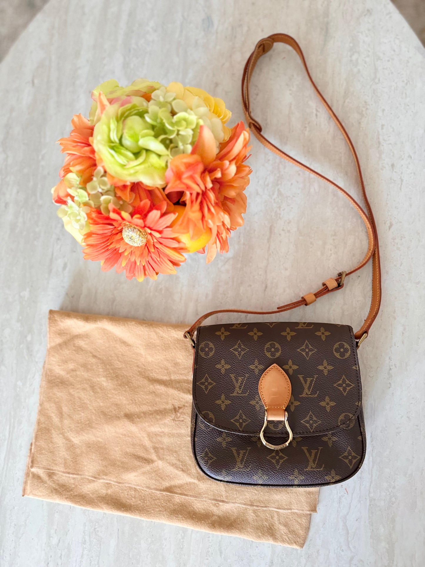 LOUIS VUITTON ST CLOUD MM CROSSBODY BAG