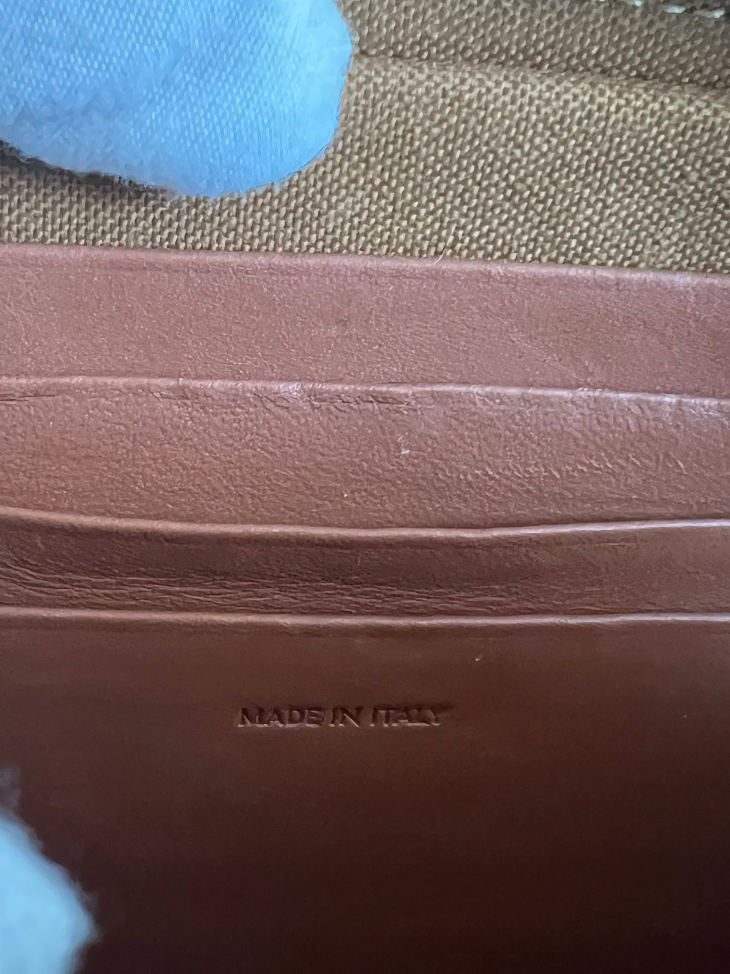 CELINE TRIOMPHE CANVAS BUMBAG/ BELT BAG