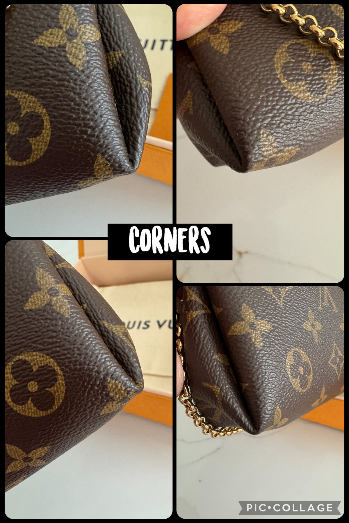 Louis Vuitton Pallas Clutch Crossbody Bag