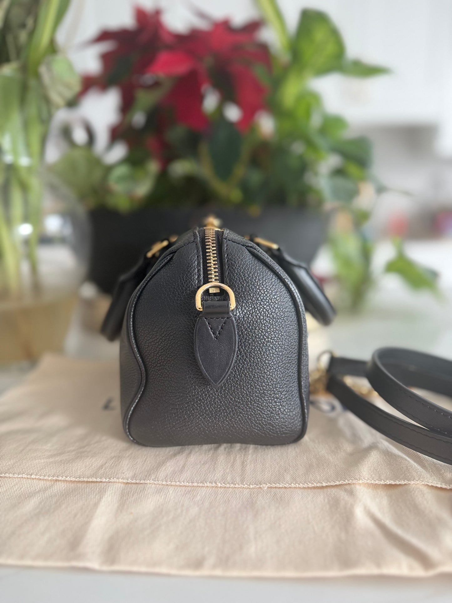 LOUIS VUITTON MONOGRAM EMPREINTE SPEEDY 20 BANDOULIERE