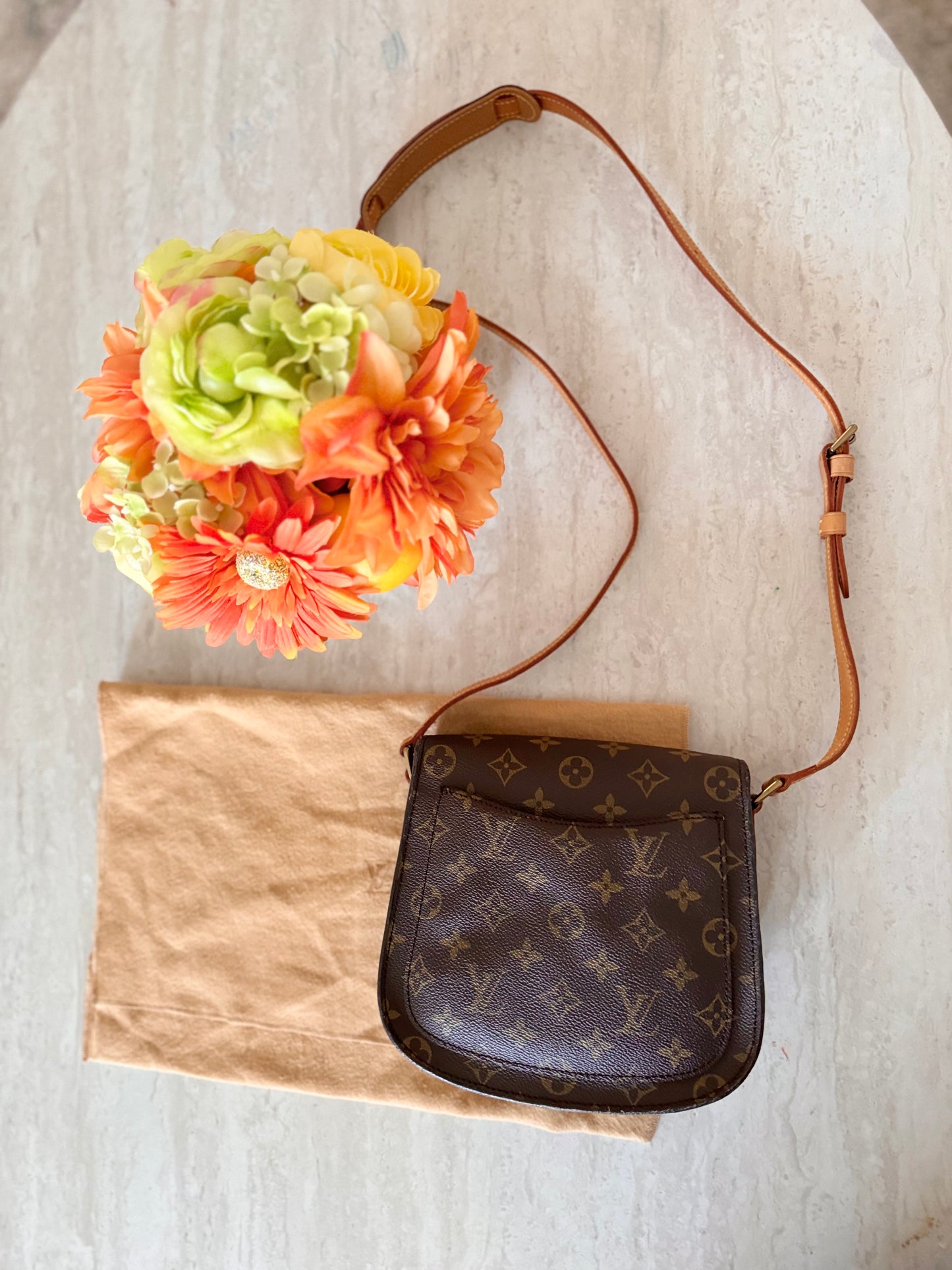 LOUIS VUITTON ST CLOUD MM CROSSBODY BAG