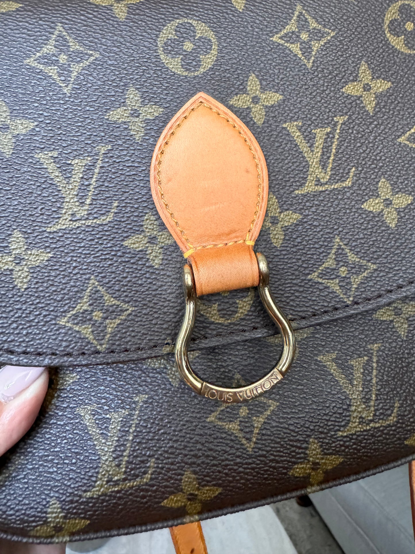 LOUIS VUITTON ST CLOUD MM CROSSBODY BAG