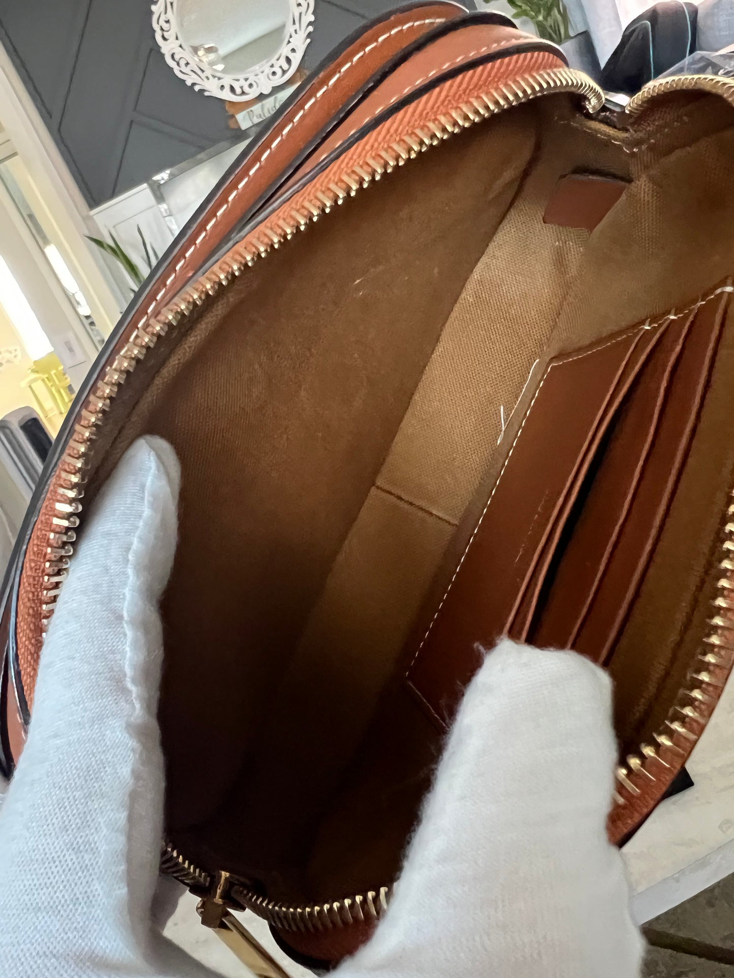 CELINE TRIOMPHE CANVAS BUMBAG/ BELT BAG