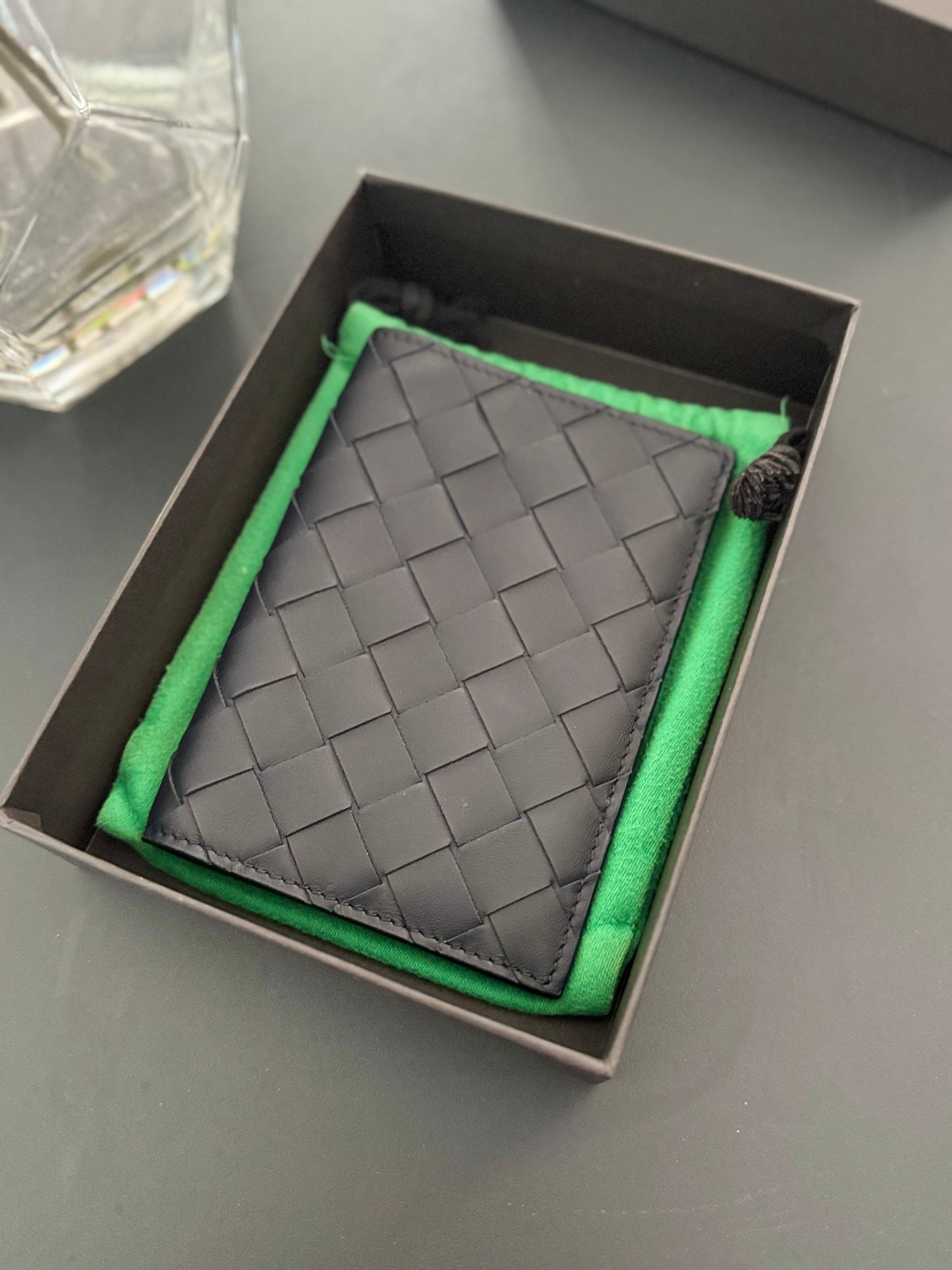 Bottega Veneta Intrecciato Passport Case