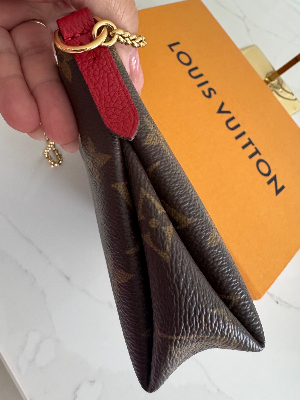 Louis Vuitton Pallas Clutch Crossbody Bag