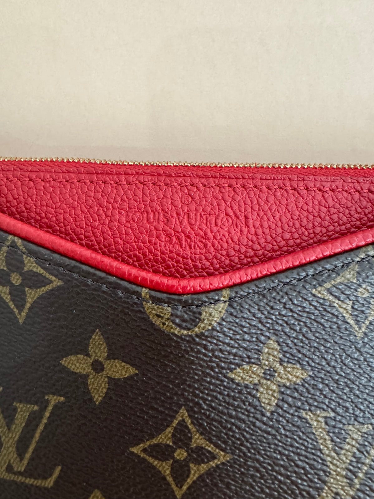 Louis Vuitton Pallas Clutch Crossbody Bag