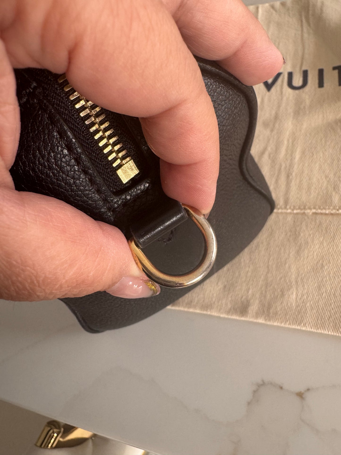 LOUIS VUITTON MONOGRAM EMPREINTE SPEEDY 20 BANDOULIERE