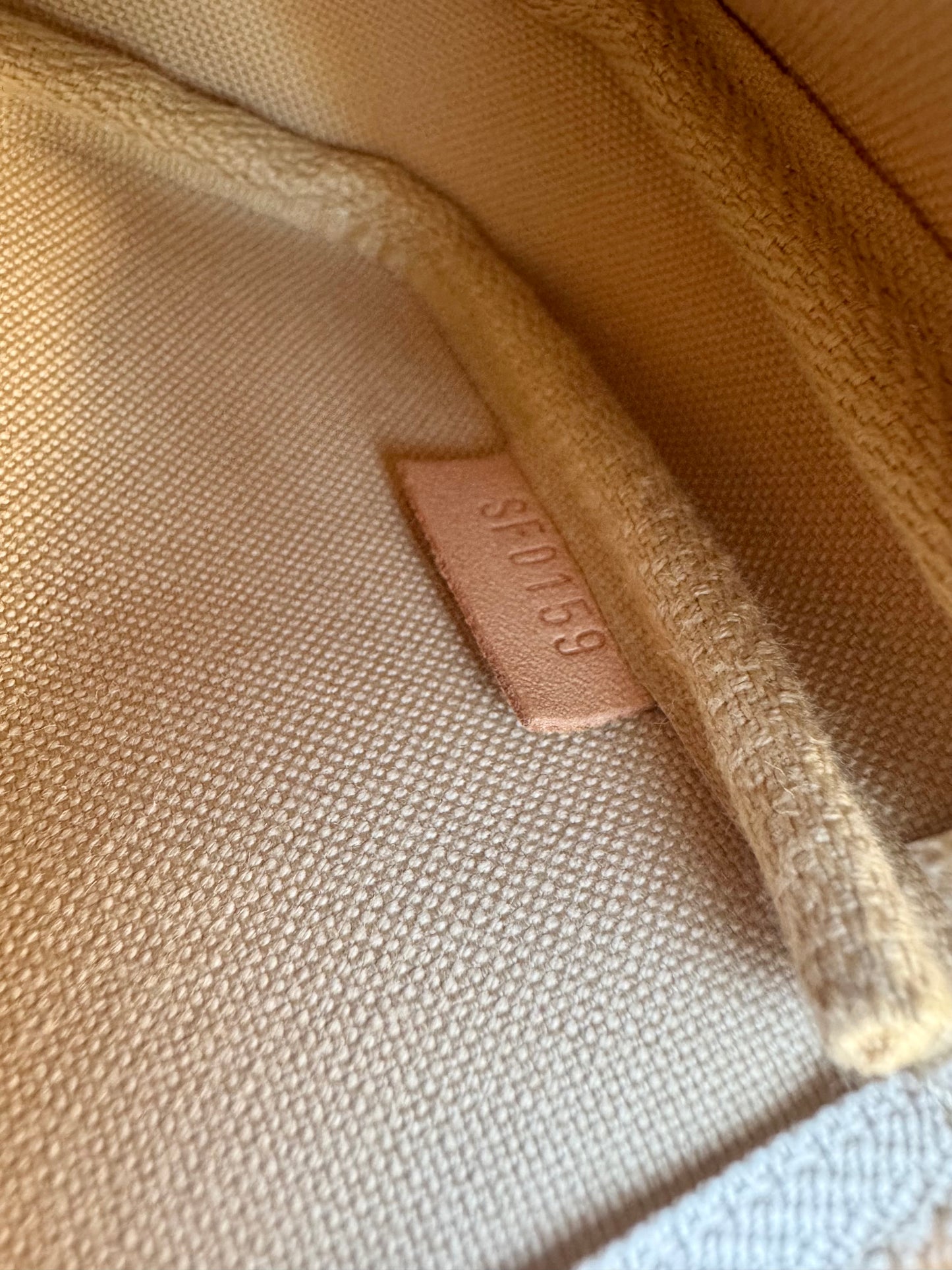 LOUIS VUITTON MINI POCHETTE IN DAMIER AZUR
