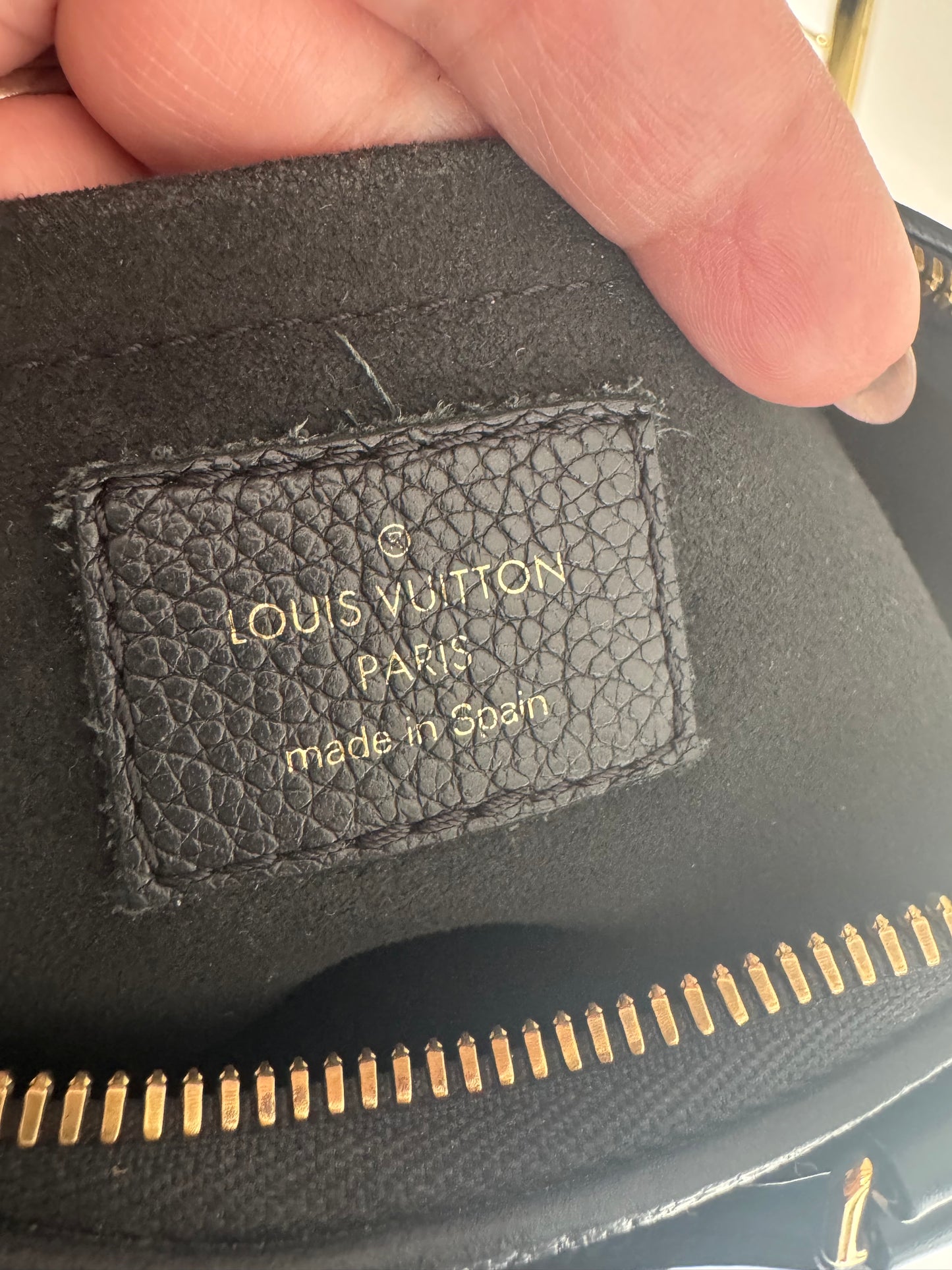 LOUIS VUITTON MONOGRAM EMPREINTE SPEEDY 20 BANDOULIERE