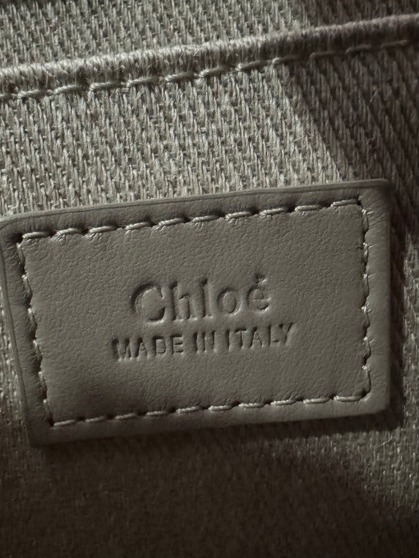 CHLOE WOODY TOTE WITH CROSSBODY STRAP