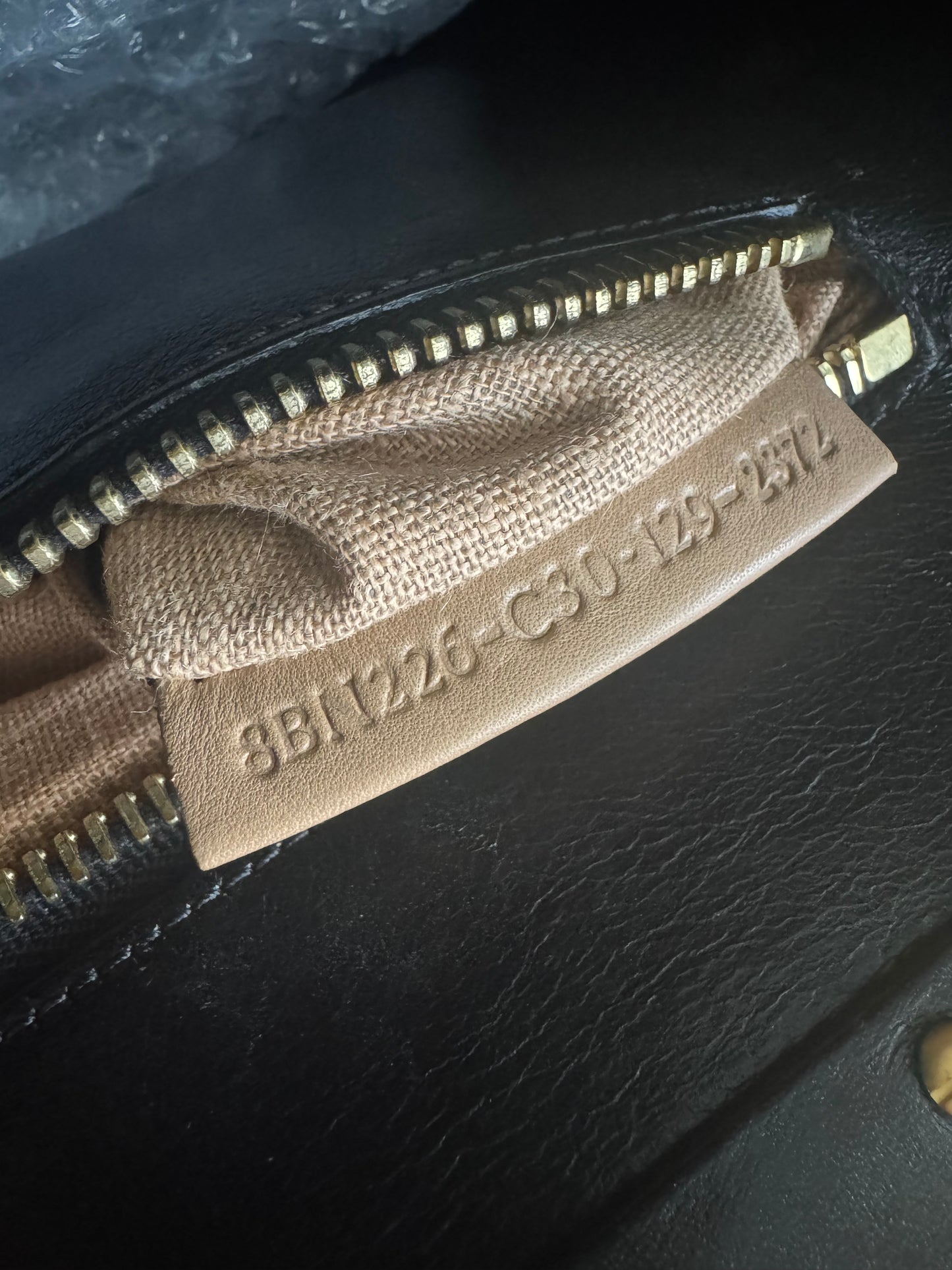Fendi Peekaboo Medium in Beige Smooth Nappa Leather