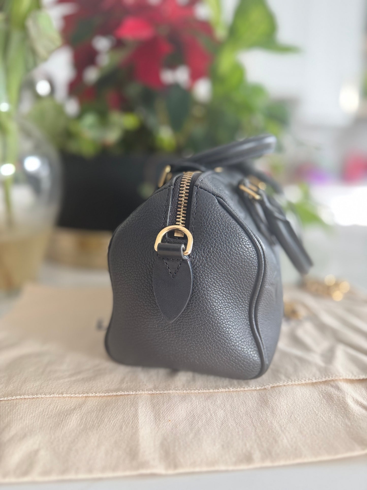 LOUIS VUITTON MONOGRAM EMPREINTE SPEEDY 20 BANDOULIERE