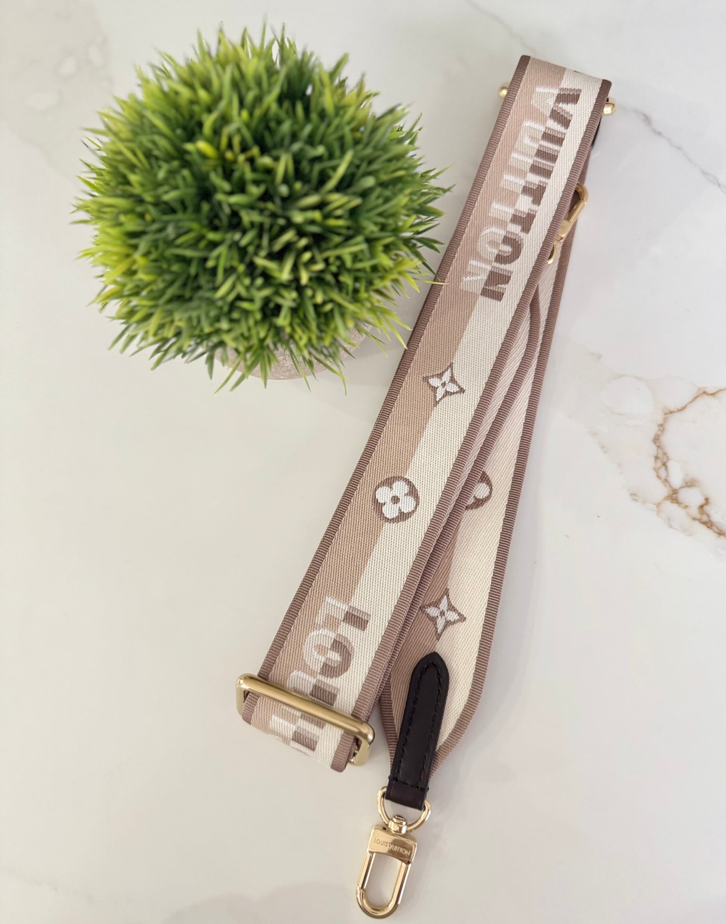 LOUIS VUITTON ADJUSTABLE SPEEDY 20 BANDOULIERE JACQUARD STRAP