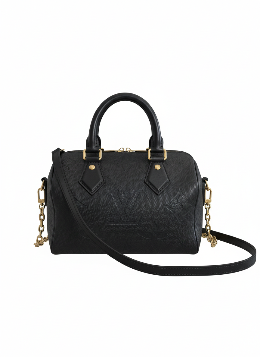 LOUIS VUITTON MONOGRAM EMPREINTE SPEEDY 20 BANDOULIERE