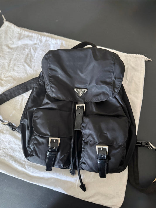 Prada Vintage Tessuto Nylon Backpack