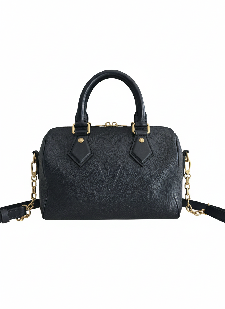 LOUIS VUITTON MONOGRAM EMPREINTE SPEEDY 20 BANDOULIERE