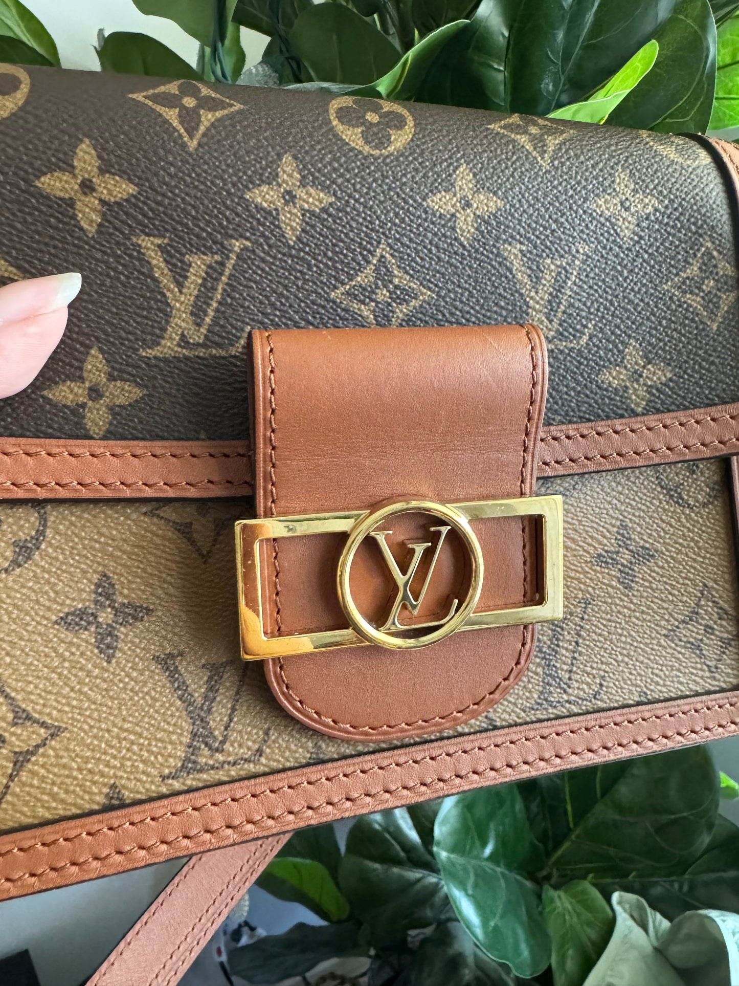LOUIS VUITTON MINI DAUPHINE CROSSBODY / SHOULDER Bag