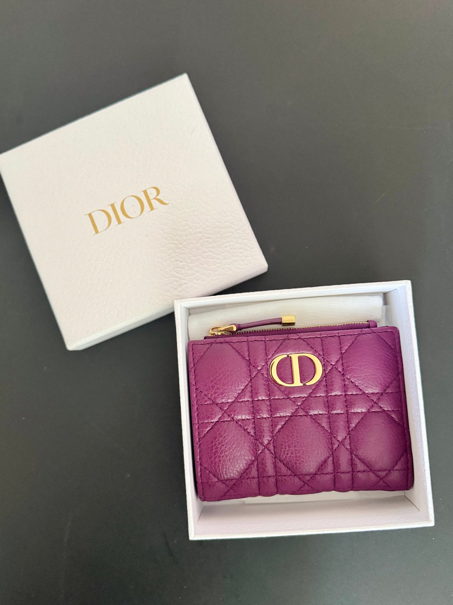 Christian Dior Dahlia Caro Compact Wallet