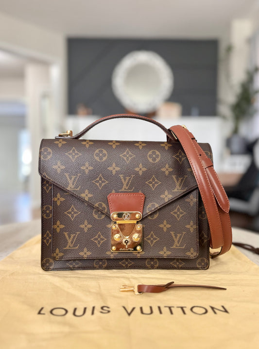 LOUIS VUITTON VINTAGE MONCEAU 26 CROSSBODY BAG