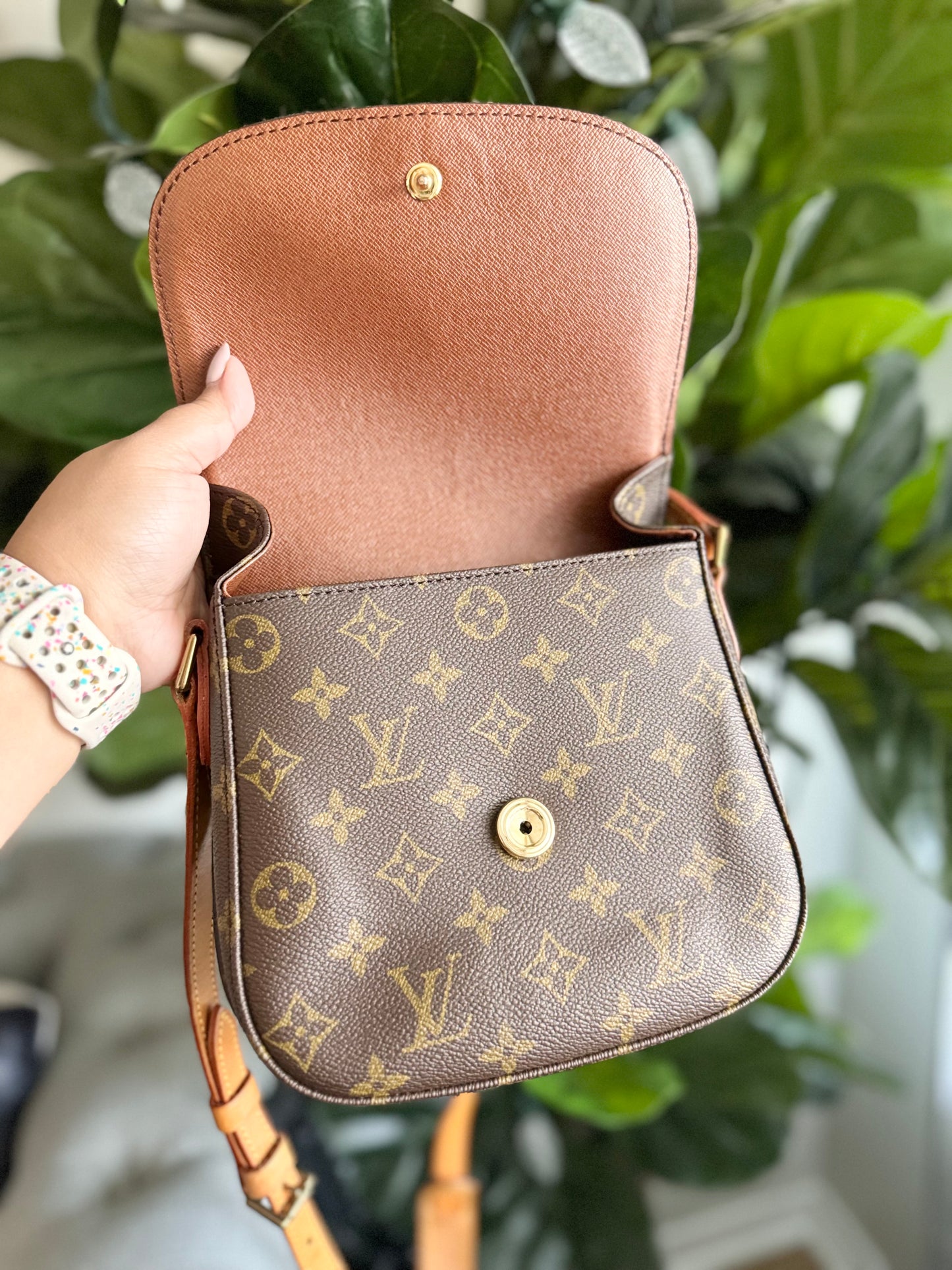 LOUIS VUITTON ST CLOUD MM CROSSBODY BAG