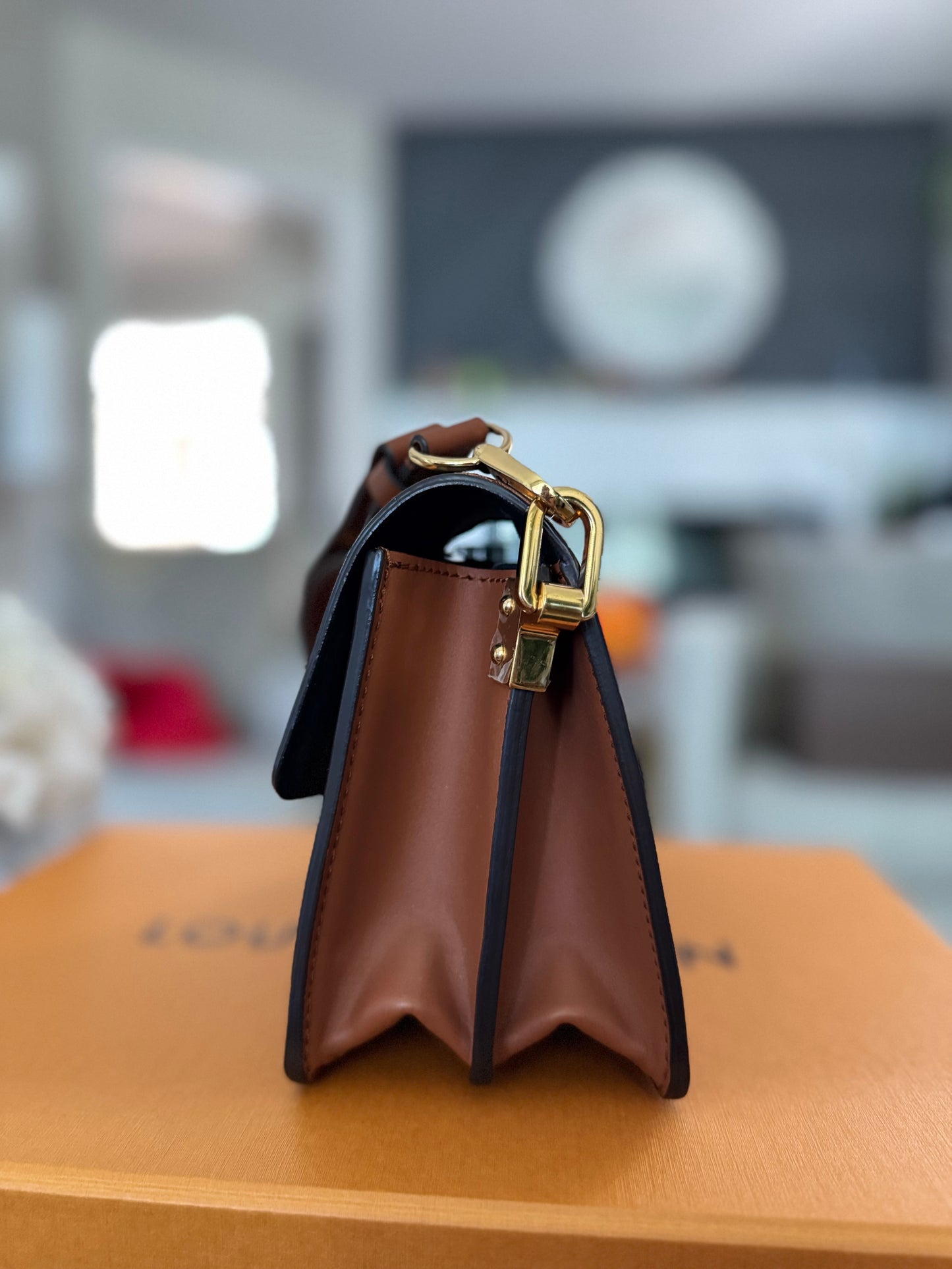 LOUIS VUITTON MINI DAUPHINE CROSSBODY / SHOULDER Bag